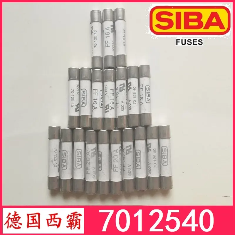 New original fuse FF16A 1A/2A/3.15A/4A/5A/6.3A/8A/10A/12.5A/20A 500V 6.3x32mm Extremely Fast Acting FF20A 7012540 600V 700V