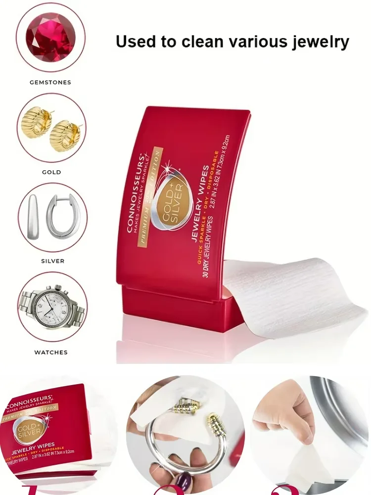 Polisseuse magique diamant et métal, tissu professionnel pour bijoux, montre, or, argent, platine, scintillant, restauration facile à nettoyer