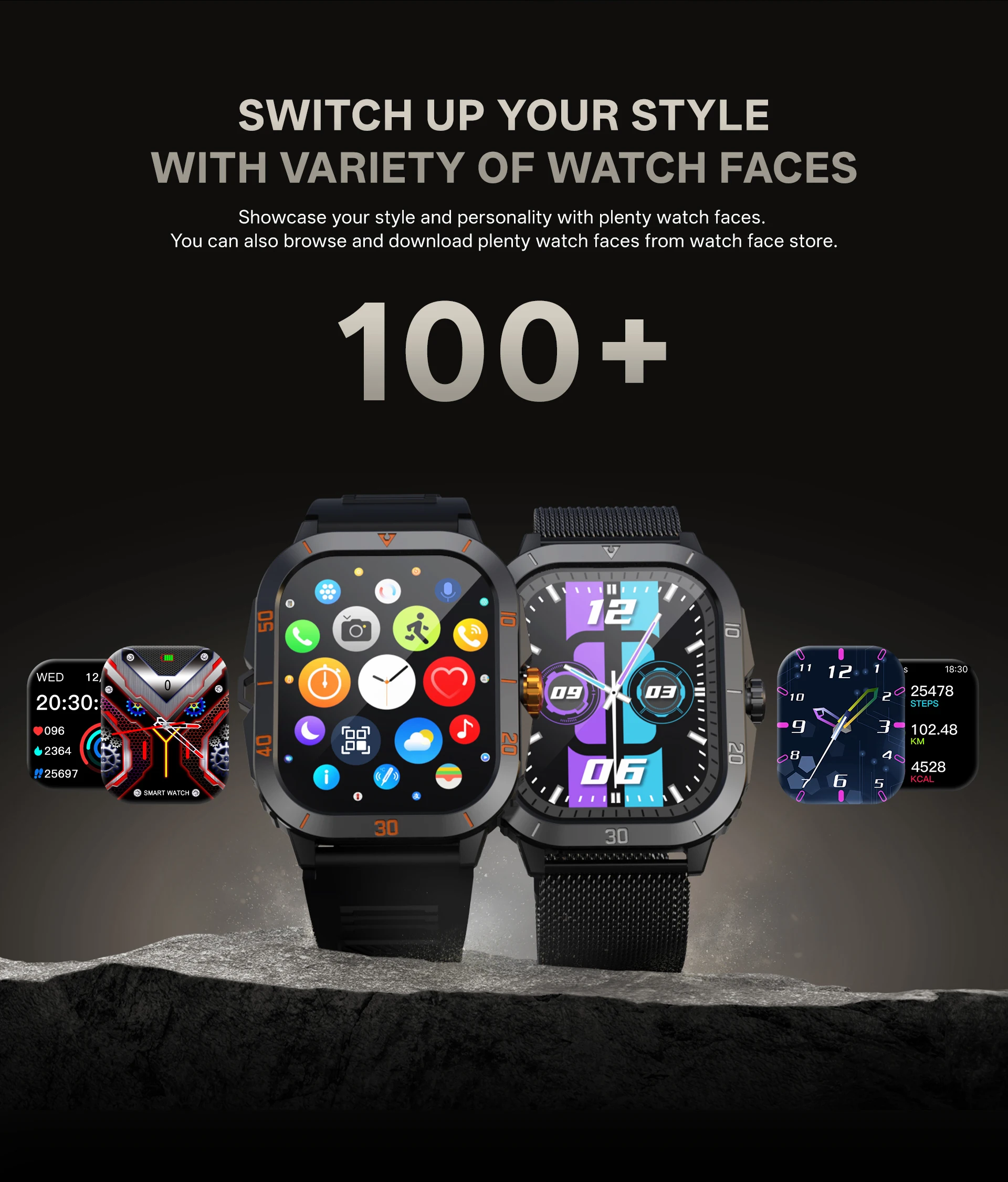 2025 جديد ساعة ذكية للرجال في الهواء الطلق ثلاثة دليل على 24 ساعة حماية الصحة مقاوم للماء طويل التحمل بلوتوث دعوة ساعة رياضية