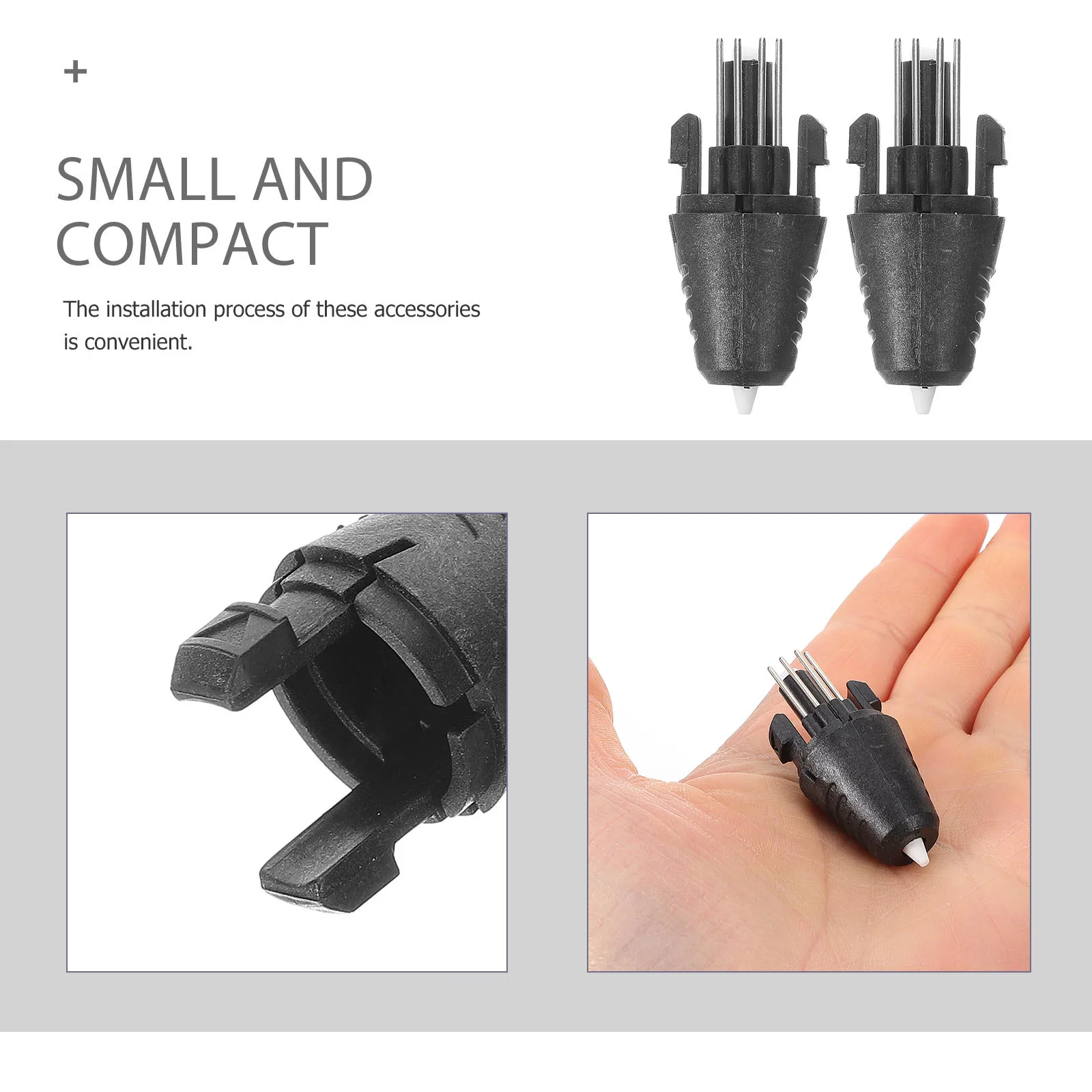 

2Pcs 3D Printing Pen Heads Long-Lasting Wear-Resistant Nozzle for Smooth Extrusion Printing Pen Supplies Replacement Part