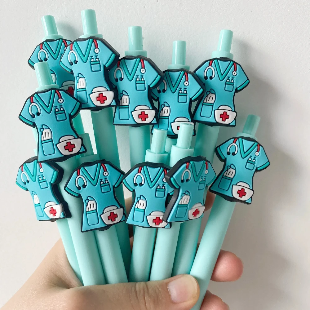 10Pcs Nurse Pen Black Ink for Cna Rn Medical Assistant Nursing Student Essentials Nurse Week Gifts Appreciation Gift
