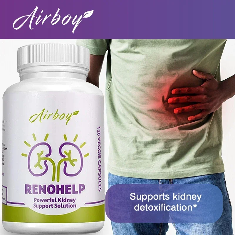 

Renohelp Powerful Kidney Support Supplement - Kidney Cleanse Detox & Repair, Urinary Tract Support & Flush Formula