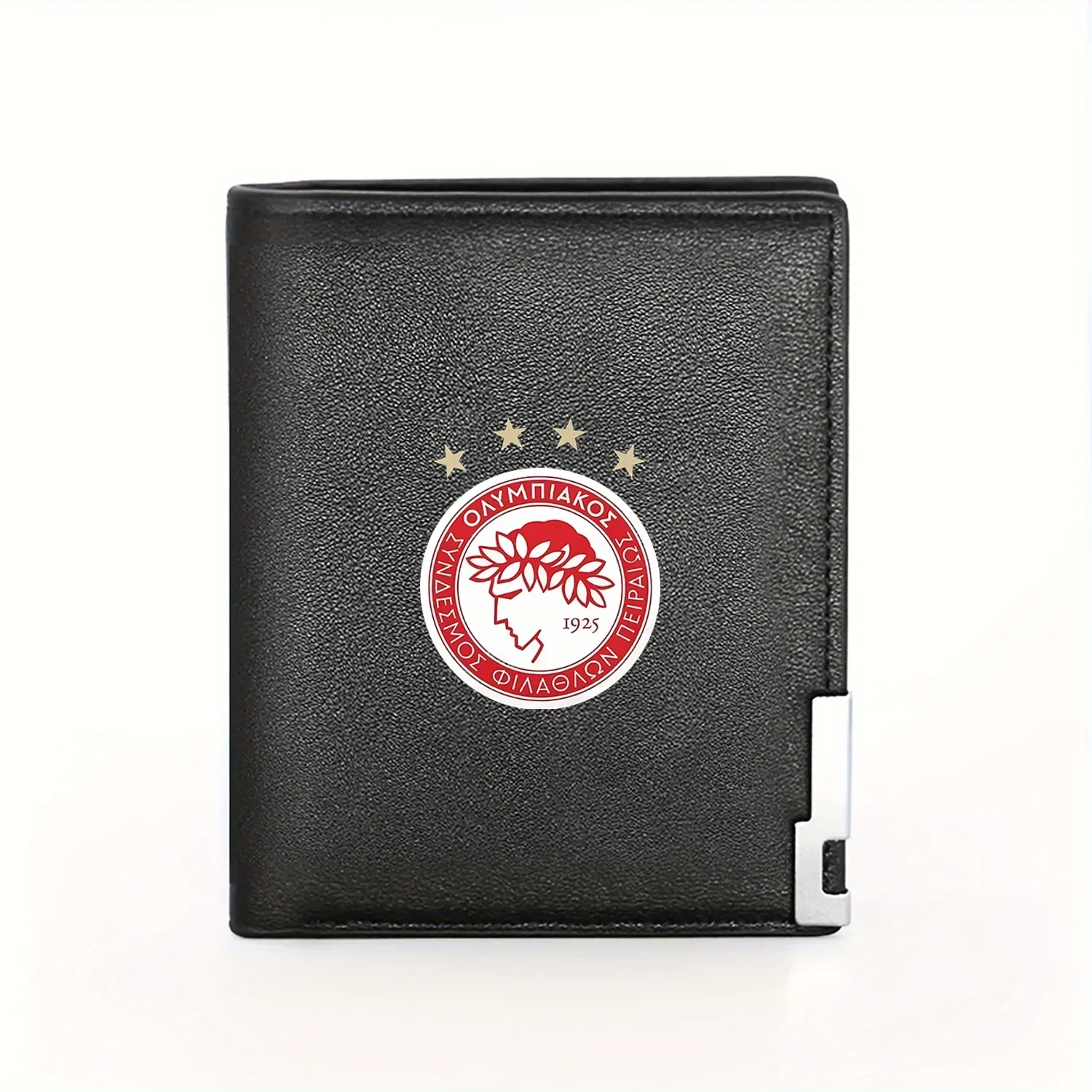 

Olympiacos Piraeus футбольный клуб эмблема графический дизайн деловой мужской повседневный элегантный простой практичный качественный кошелек стильный принт