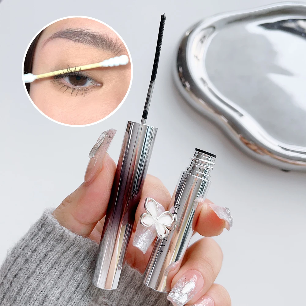 Steel Tube Mascara Easy To Wear 3D Curling Lengthens Eyelashes Waterproof Black Thick Curling Lash Extensions Lasting Eye Makeup