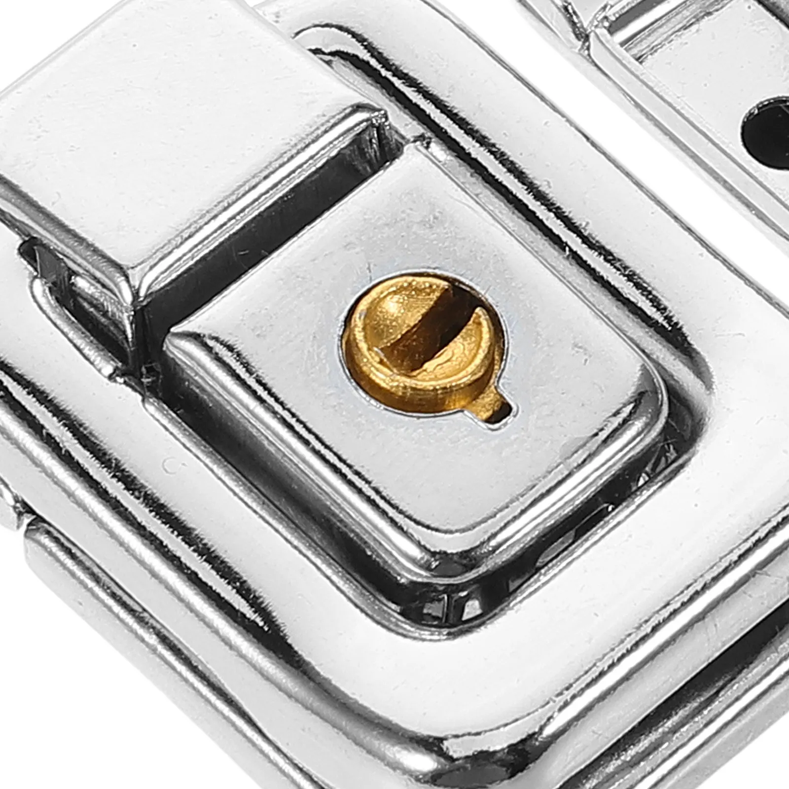 4Pcs Iron Latch Lock Set Vintage Style with Key for Suitcase Jewelry Box Wooden Chest Toolbox Security Hardware