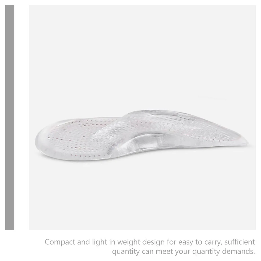 女性用足アーチサポートインソール、前足パッド、ハイヒールクッション、靴の中敷き、中足骨パッド、滑り止めハーフインソール