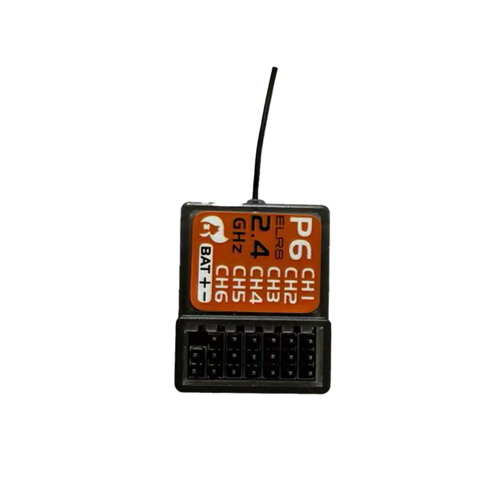 Jumper P6 ELRS 2.4GHz 6CH PWM Receiver for FPV Racing Drones RC Aircraft