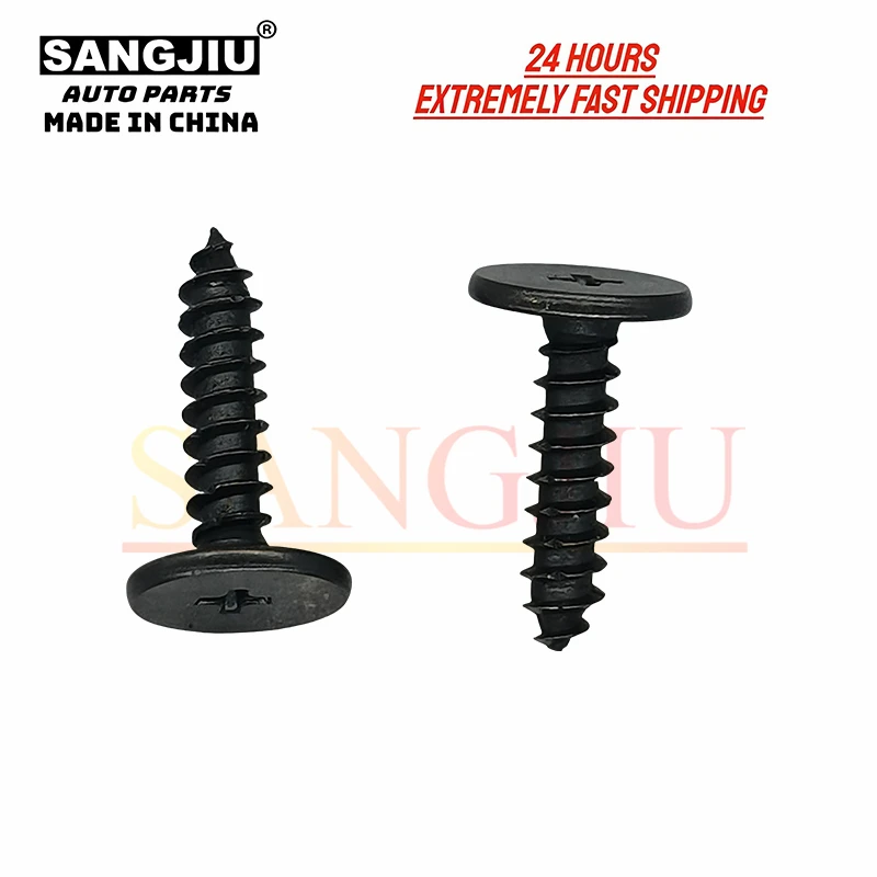 5Pcs Bumper Flat Head Tapping Screw Compatible With For Honda Accord CRV CRZ HRV Civic Clarity 90103-TA0-000