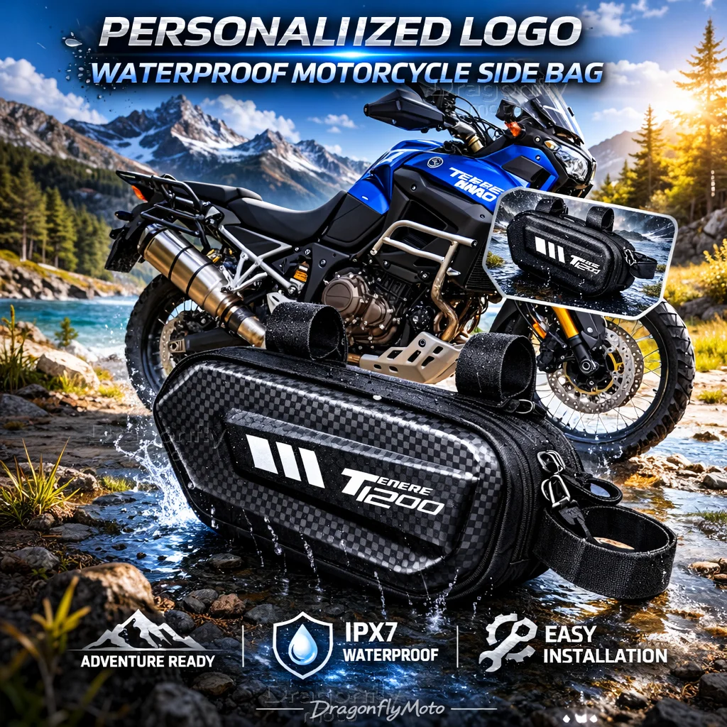 

Для мотоциклов Yamaha Super Tenere, Tenere 1200 (2014-2021) — боковая сумка с индивидуальным логотипом, водонепроницаемая, жесткая, для сиденья.