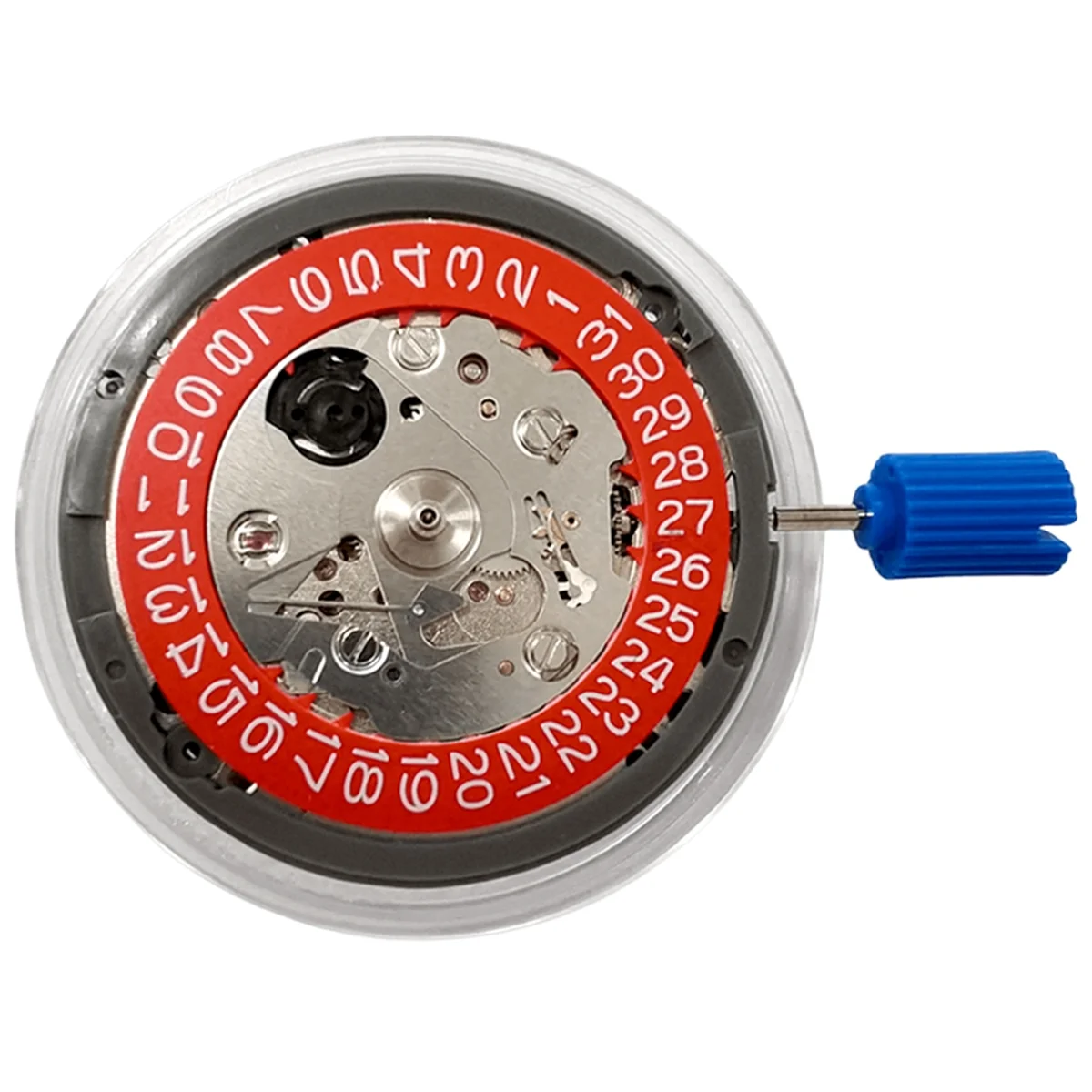 

NH35A High Grade Mechanical Movement NH35 RED Calendar Wheel 24 Jewelry Self-Winding High Precision