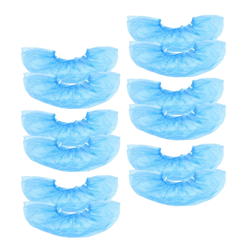 100 Pcs Shoe Cover Machine Dispenser Pro Covers Waterproof Reusable Refill Thicken Work PE Material Skin