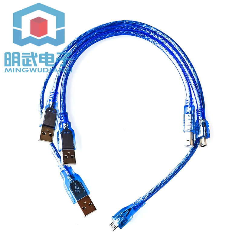 Usb Printer Blue Data Cable For 2560 Due Por Micro Mini