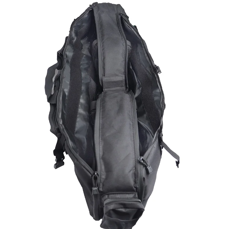Borsa tattica per pistola Molle per M249 Outoor Zaino impermeabile Custodia da caccia Airsoft Custodia per pistola da cecchino con tracolla portatile