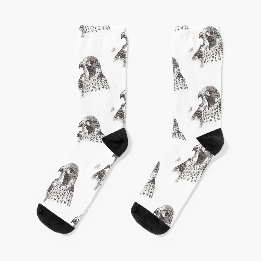 

Peregrine falcon. Falcon. Socks Non-slip winter gifts Boy Socks Women's