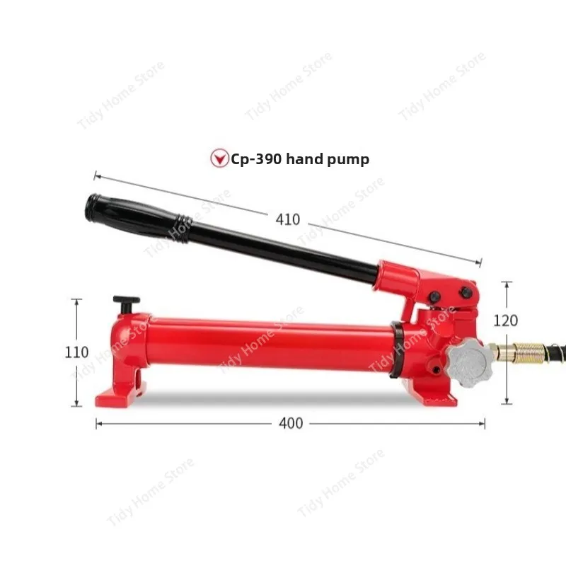 CP-390 Manual Hydraulic Pump Portable High Pressure Oil Pump Hand Pump