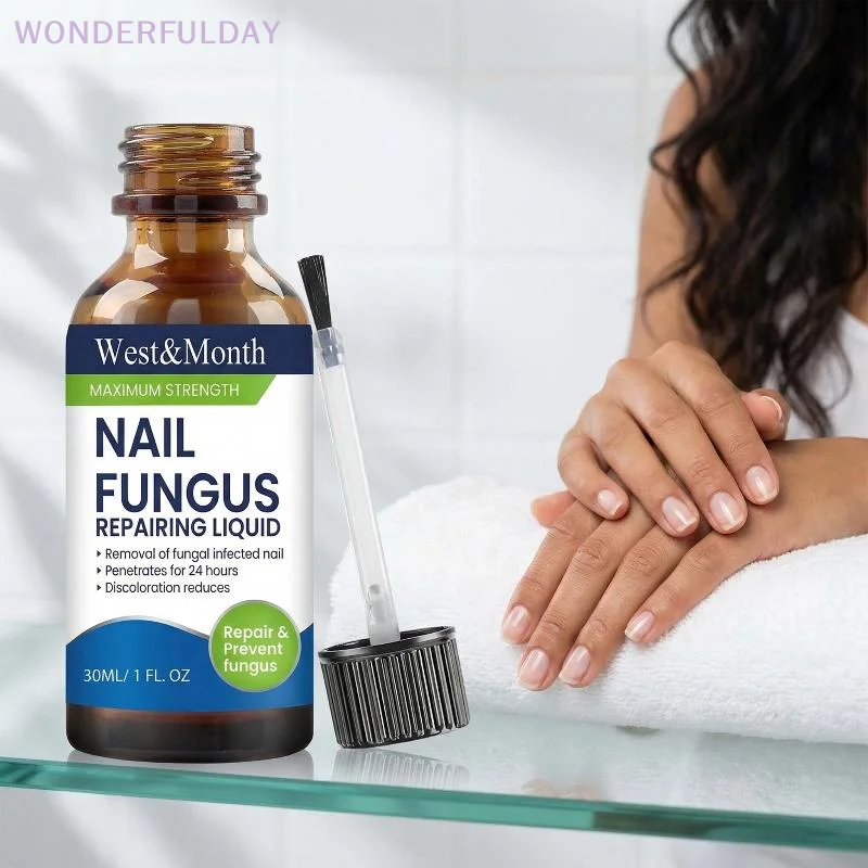 New 7 Days Nail Repair Serum Nail Fungal Removal Onychomycosis Paronychia Treatment Softener Ingrown Toenail Care  Oil