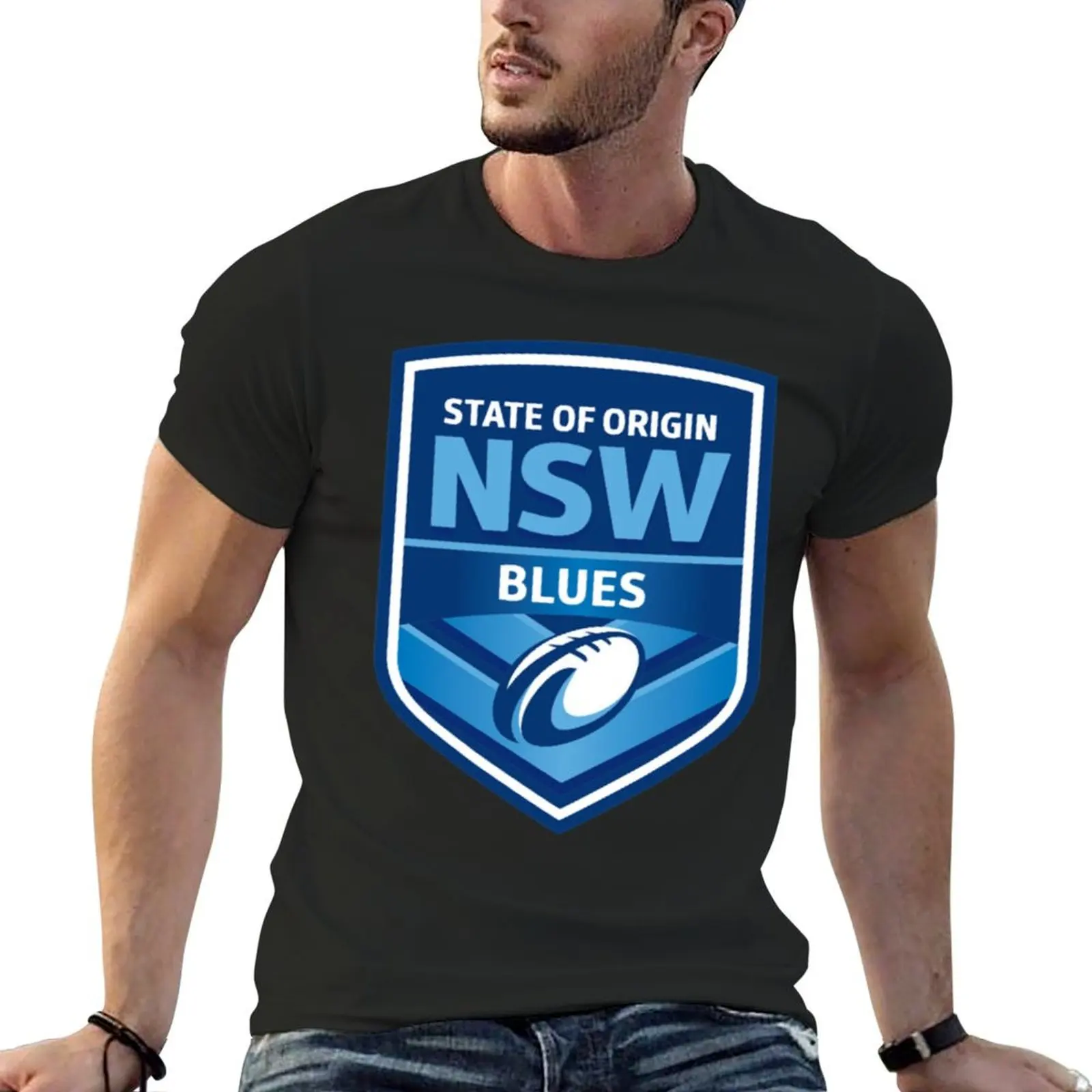 State of Origin NSW Blues T-Shirt graphic t shirts summer tops vintage clothes cute clothes mens graphic t-shirts
