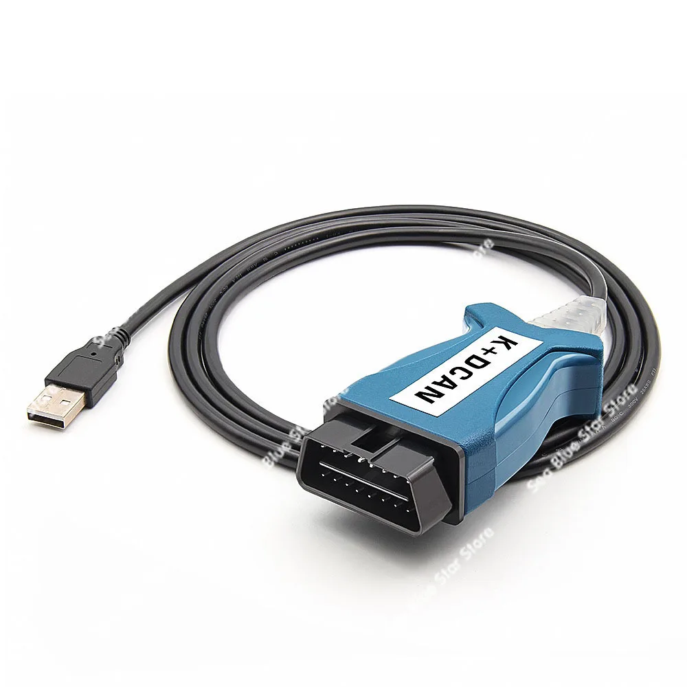 Diagnostic Cable K + DCAN for   E Chassis FT232RL 9241 White