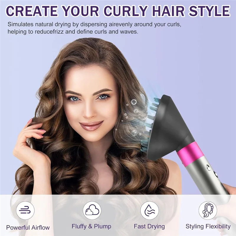 

Для Dyson Airwrap HS01 и HS05 диффузор большая круглая щетка для увеличения объема набор щеток для чистки щипцы для завивки инструменты для укладки