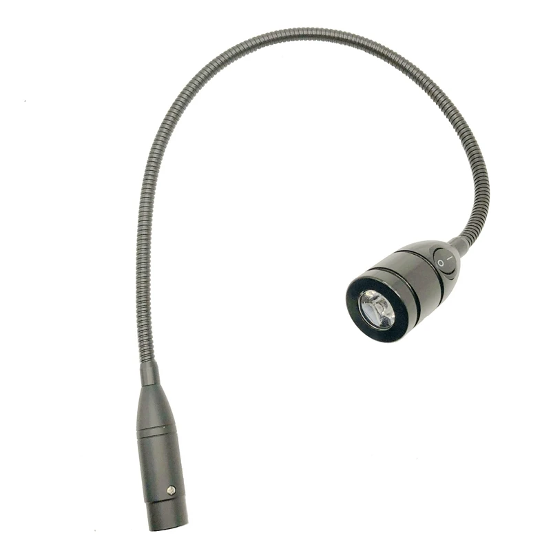 

DJ EQUIPMENT LIGHTS 2W LED XLR LIGHTS WITH SWITCH