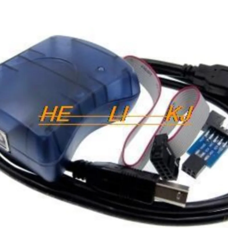 Freeshipping     AVRISP STK500 atmel avr usb programmer Atmaga Attiny + 6 pin board adapter