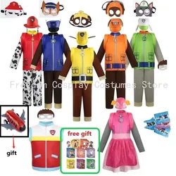 Patrol Ryder Cosplay Kids Boy Girl Birthday Captain Costume Cartoon Patrol Dog Ryder Party Role Christmas Gift Halloween costume