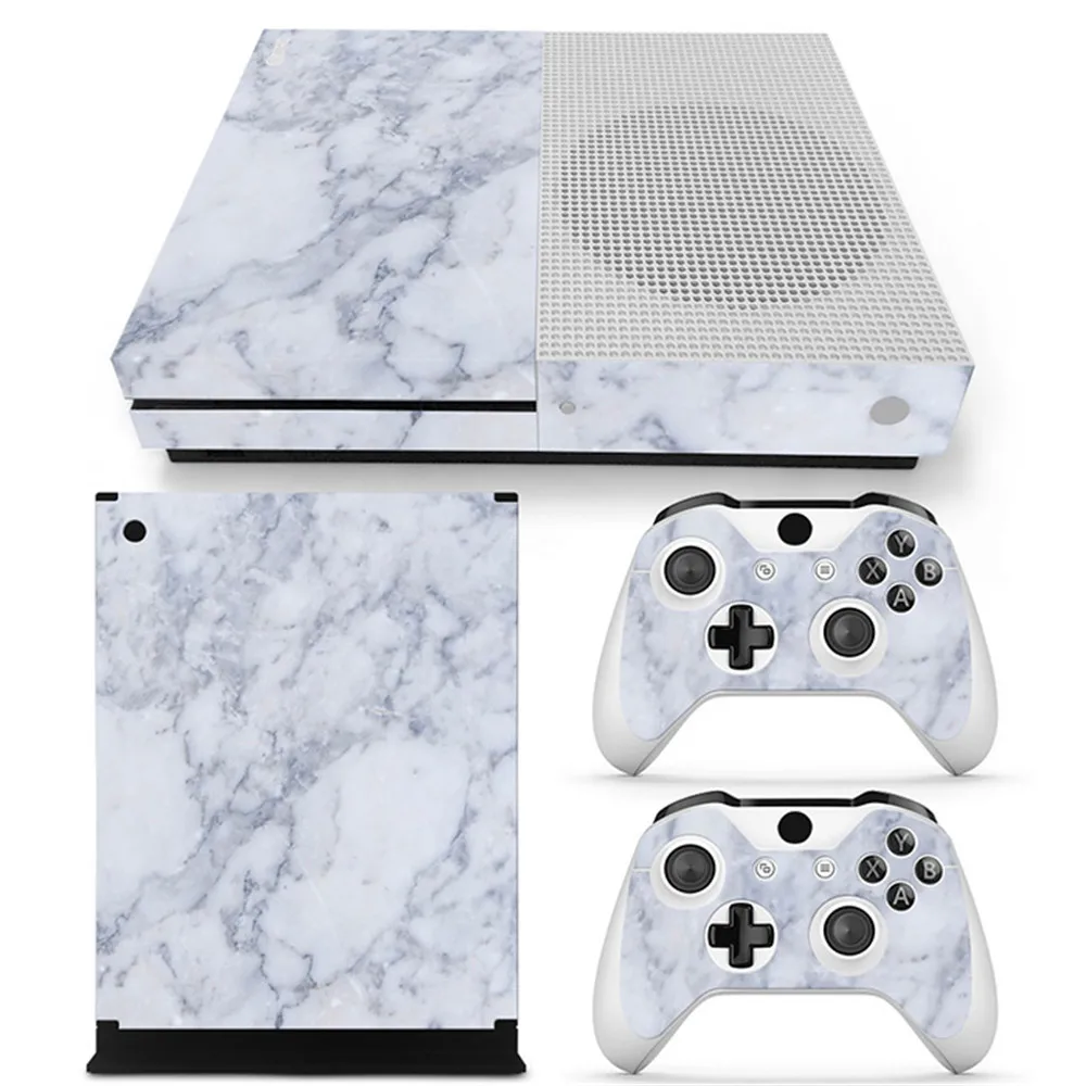 Skin Sticker for Xbox One S Console Controller Decal Vinyl Cover Marble