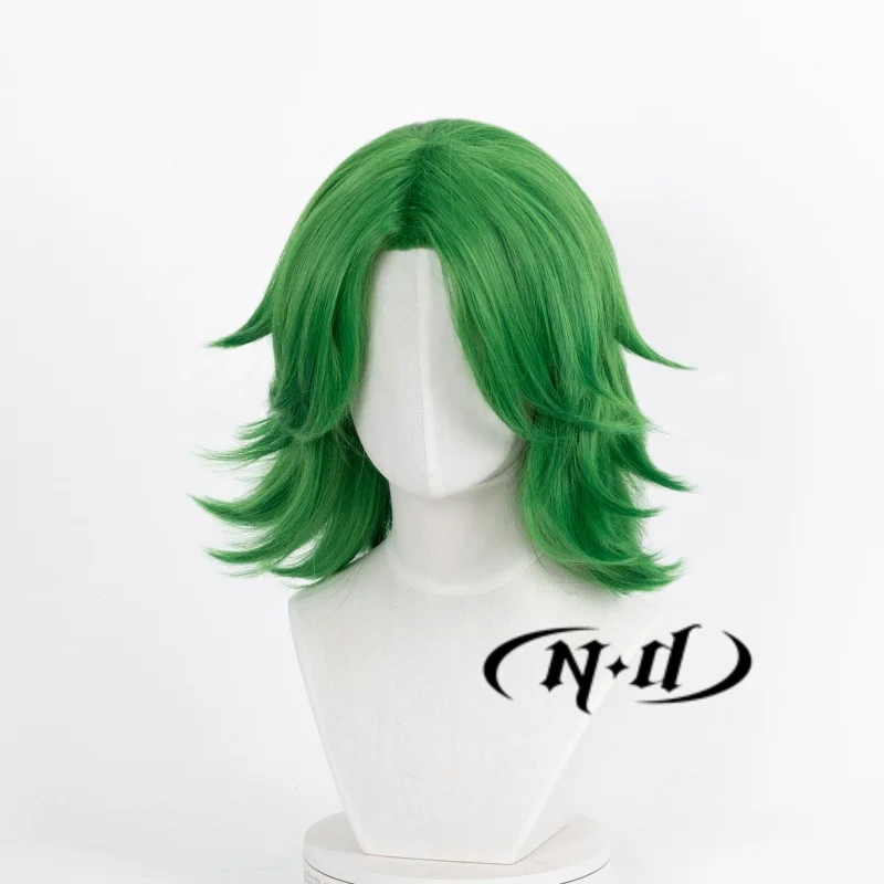 Pelucas de Cosplay ND Redtooth tijera siete pelucas de pelo de Cosplay de Anime para Comic Con Coser disfraz Fiesta Temática sintético resistente al calor