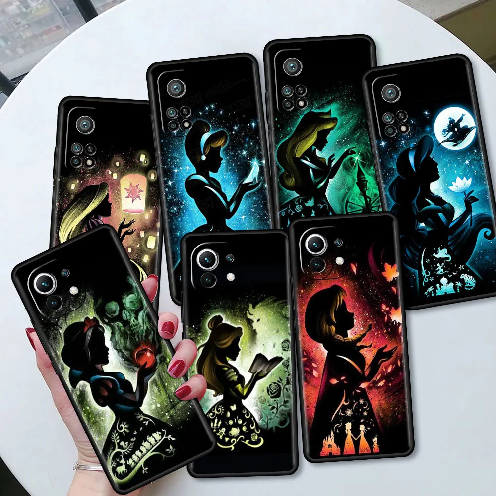 Shockproof Case For Xiaomi Mi Poco X3 F3 11 Lite 5G NE 11T Pro Note 10 10T 9T 12 12X 11i TPU Phone Cover Disney Mosaic Stitch