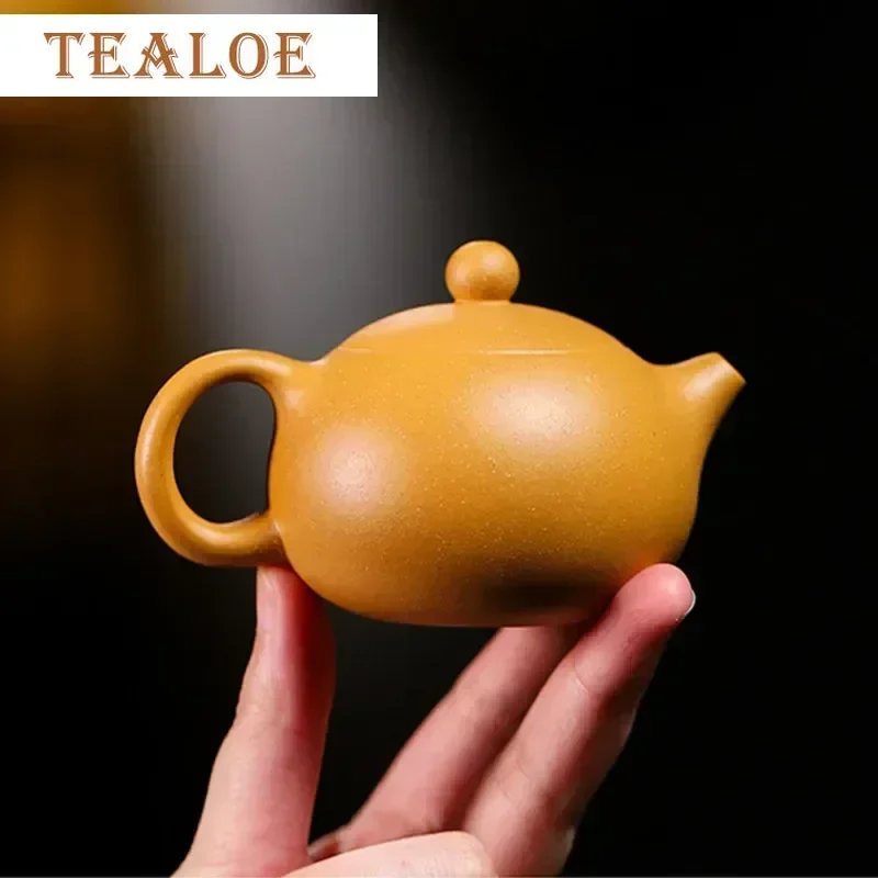 100ml Chinese Yixing Purple Clay Teapots Ball Hole Filter Handmade Tea Pot Beauty Tea Infuser Kettle Zisha Tea Set Customized