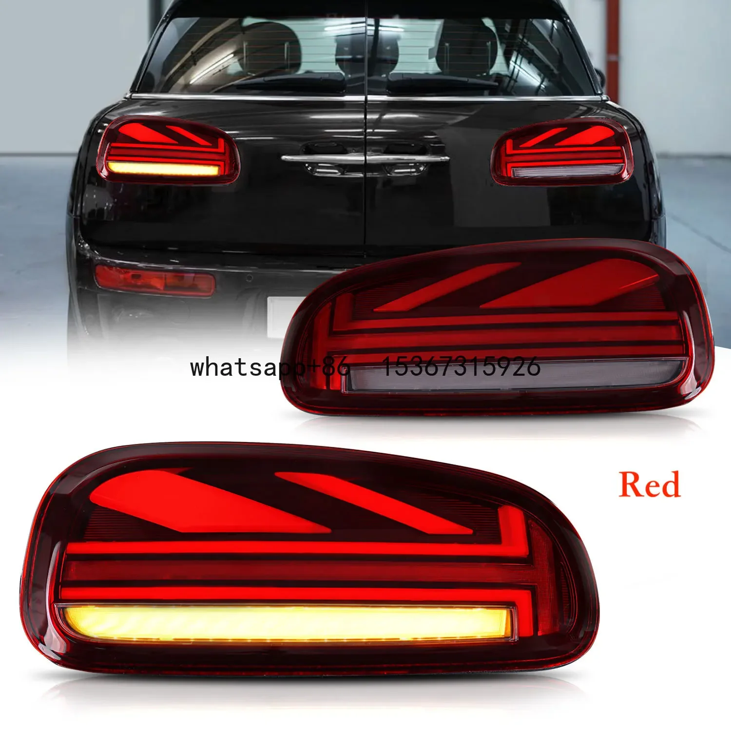 MRD Fit for BMW MINI COOPER F54 2015-2020 Led Tail Lamp Scanning Breathing Running Turn Signal Factory Directly Supply