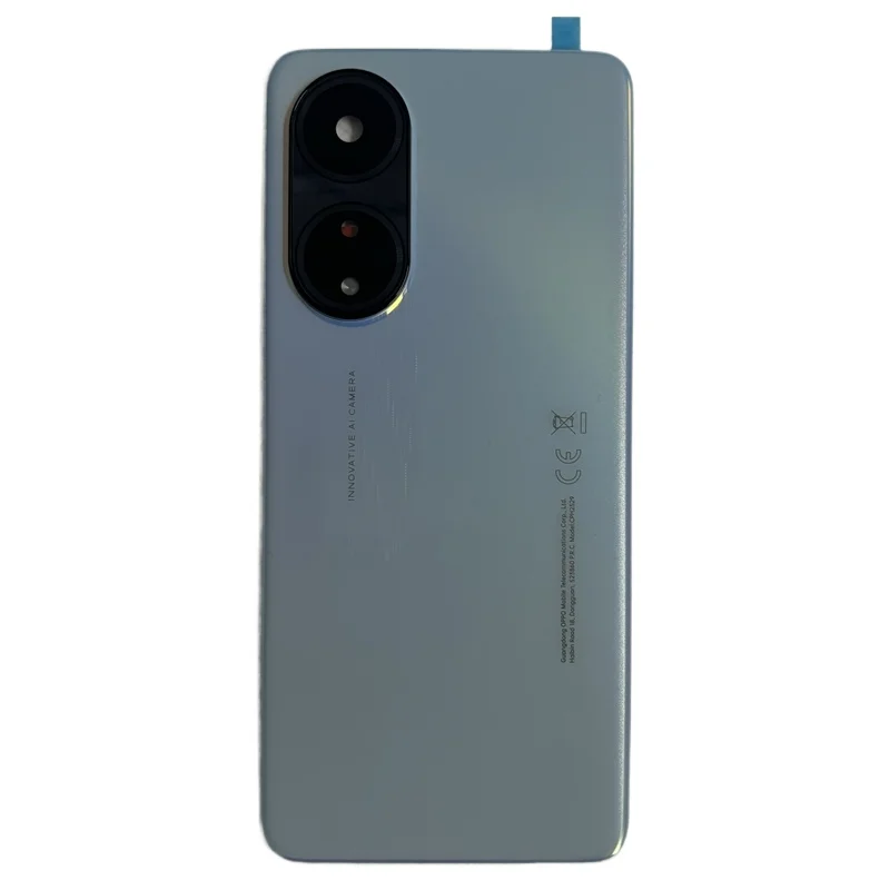 Back Battery Cover Housing Door Rear Case with Camera Lens Replacement Parts for Oppo A98 5G