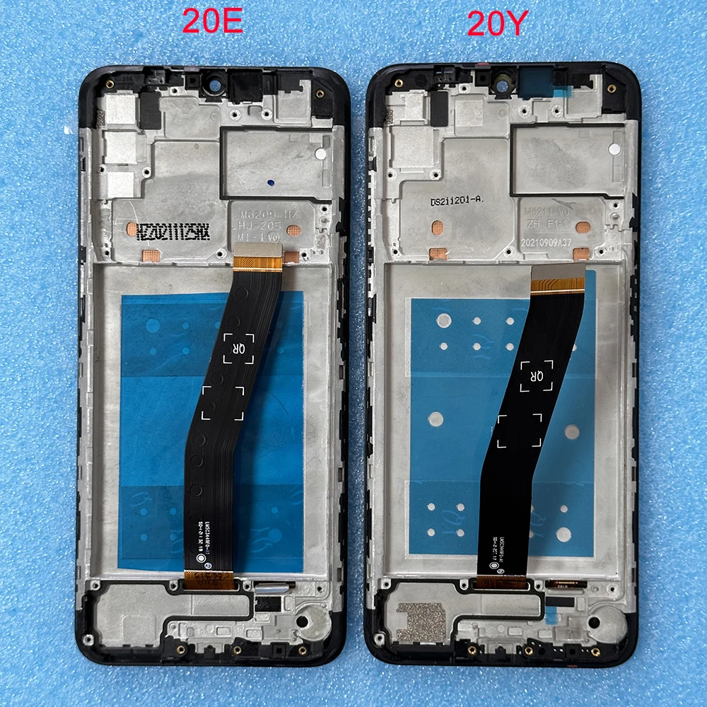 Original For TCL 20Y 20E 6156D 6125F 6125D 6125A LCD Screen Display Touch Panel Digitizer For TCL 20E 20Y LCD Frame