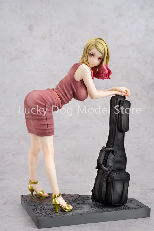 Daiki Kougyou 100% Original:Guitar Girl Benkyo Tamaoki Design 1/6 PVC Action Figure Anime Model Toys Collection Doll Gift