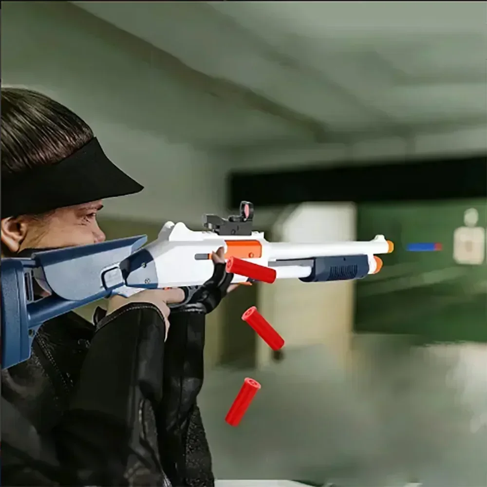 Boys Gift Shell Ejecting Shotgun Toy Gun For Adults Kids Best Toy Guns For Boys Age8+ Shoot Games Dropship Shopify Toys