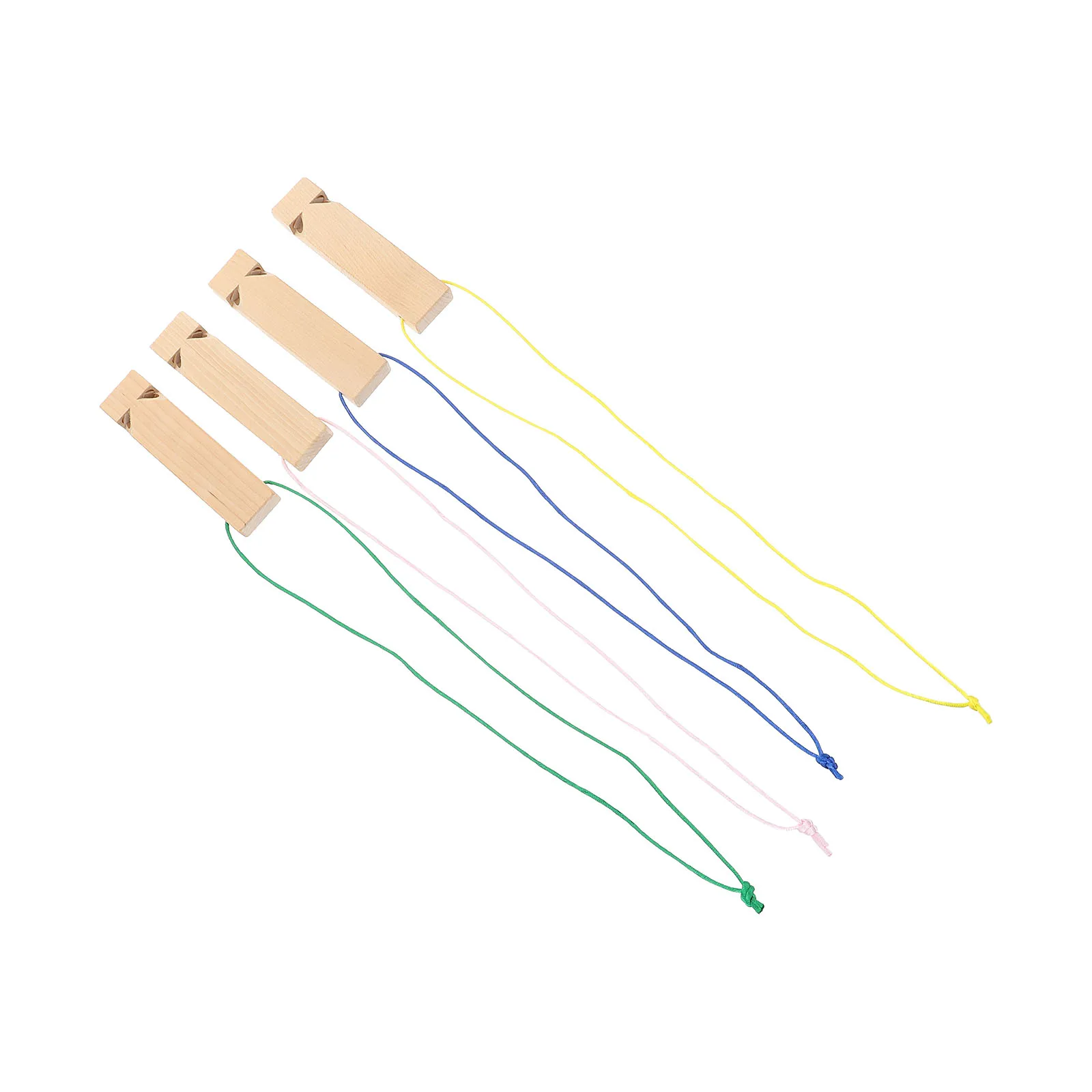 

4 Pcs Wooden Whistle Musical Instruments Sports 's Bird