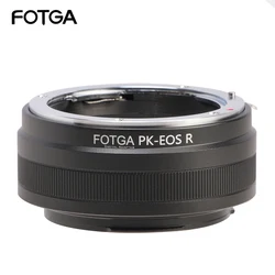 Adattatore per obiettivo Fotga per obiettivo Pentax PK K Mount per fotocamera DSLR Canon EOS R RF Mount Series EOS R RP R5 R6 R5C R7 R10