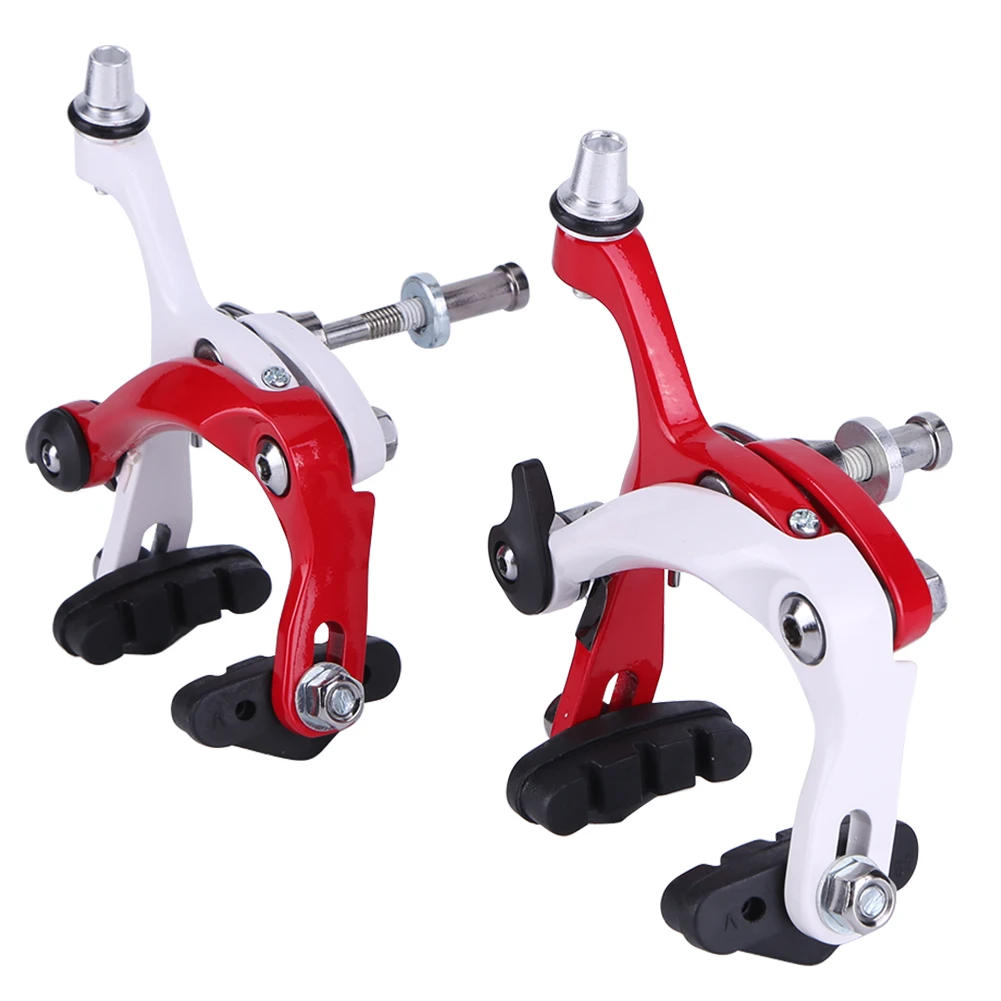 

Aluminum Alloy Bike Brake Calipers Bike Brake Set Bicycle Brake Caliper Set for Fixed Gear Bikes Road Bikes Bike Accessories