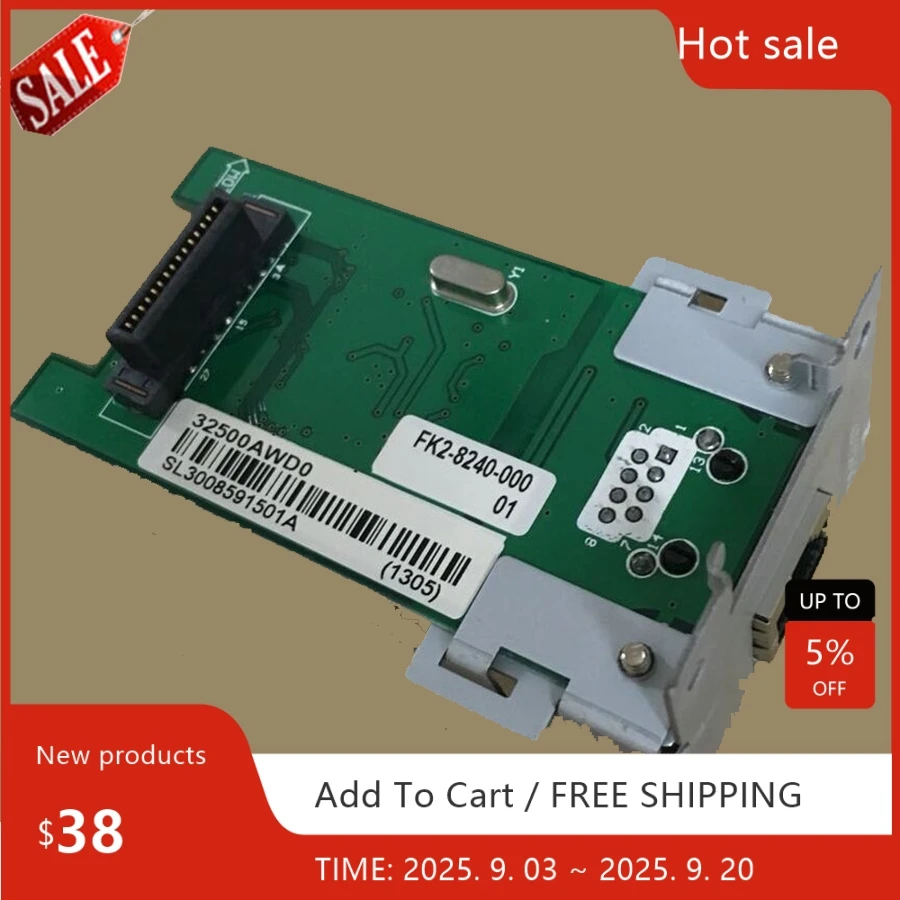 

1PC X Printer Network card For Canon IR2318L IR2320 IR 2320 2420 Nw If Adapter In-E14 E14 Network card printer parts