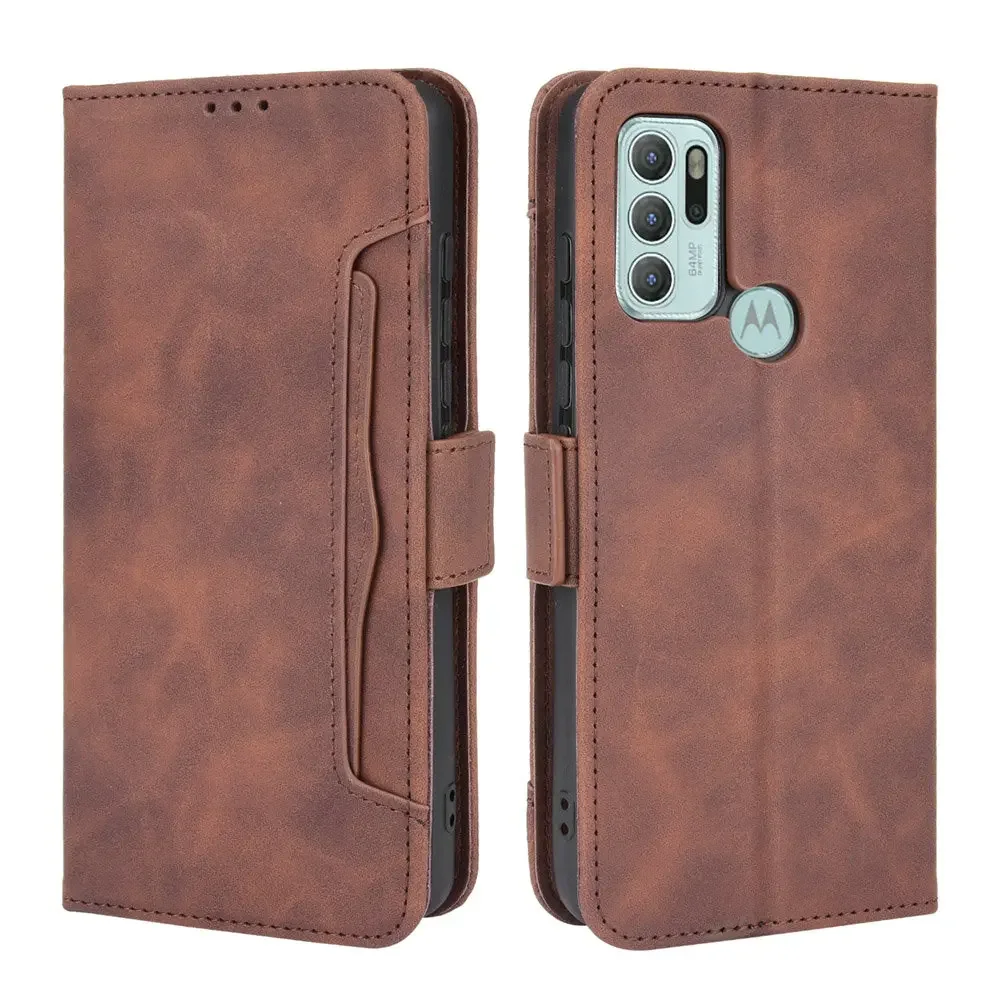 

G60 S G Play Power 2024 2023 Wallet Case Leather Card Removable Book Capa for Motorola Moto G60S Case G 60 Stylus 5G Flip Cover