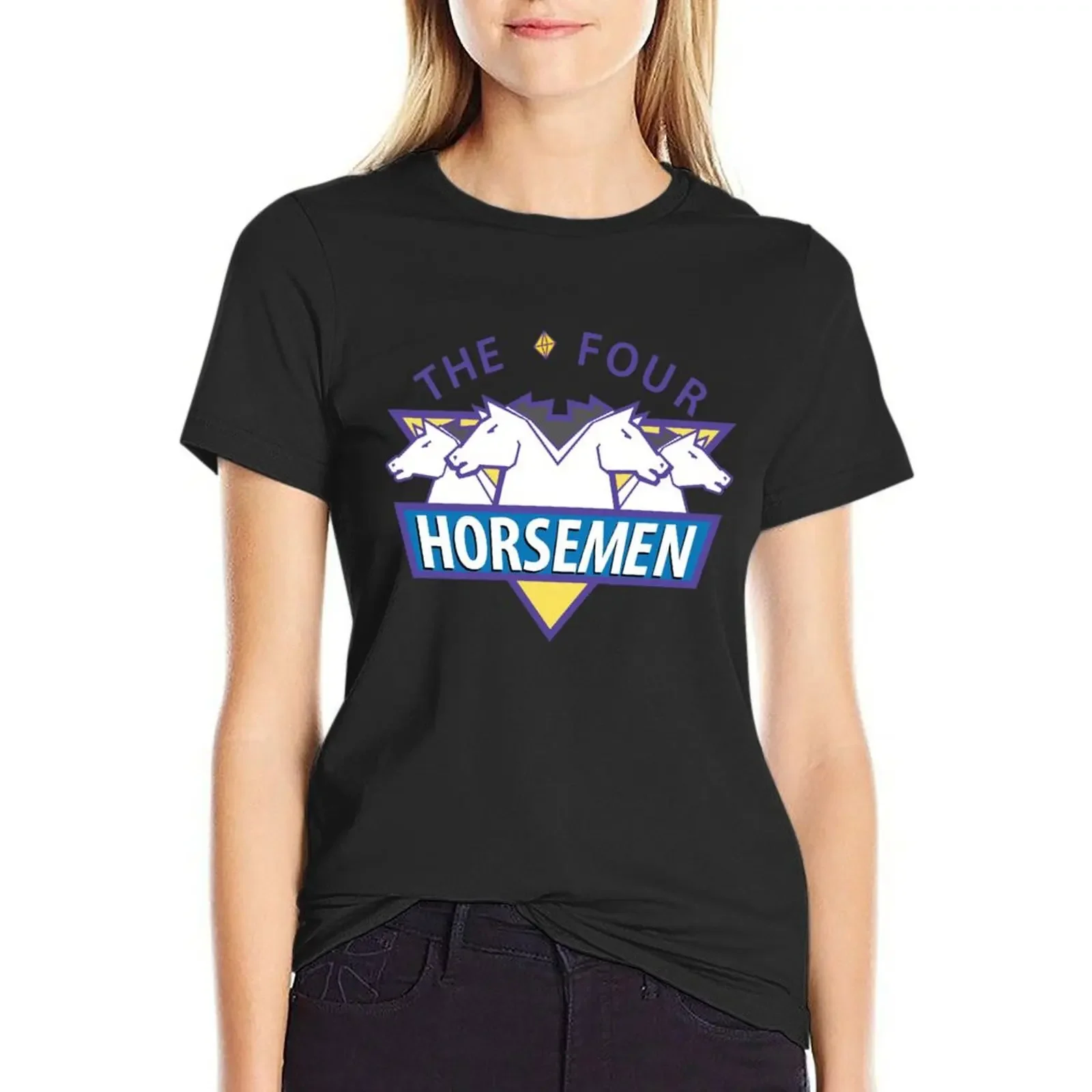 

The Four Horsemen (Color) T-Shirt aesthetic clothes lady clothes Female clothing workout shirts for Women