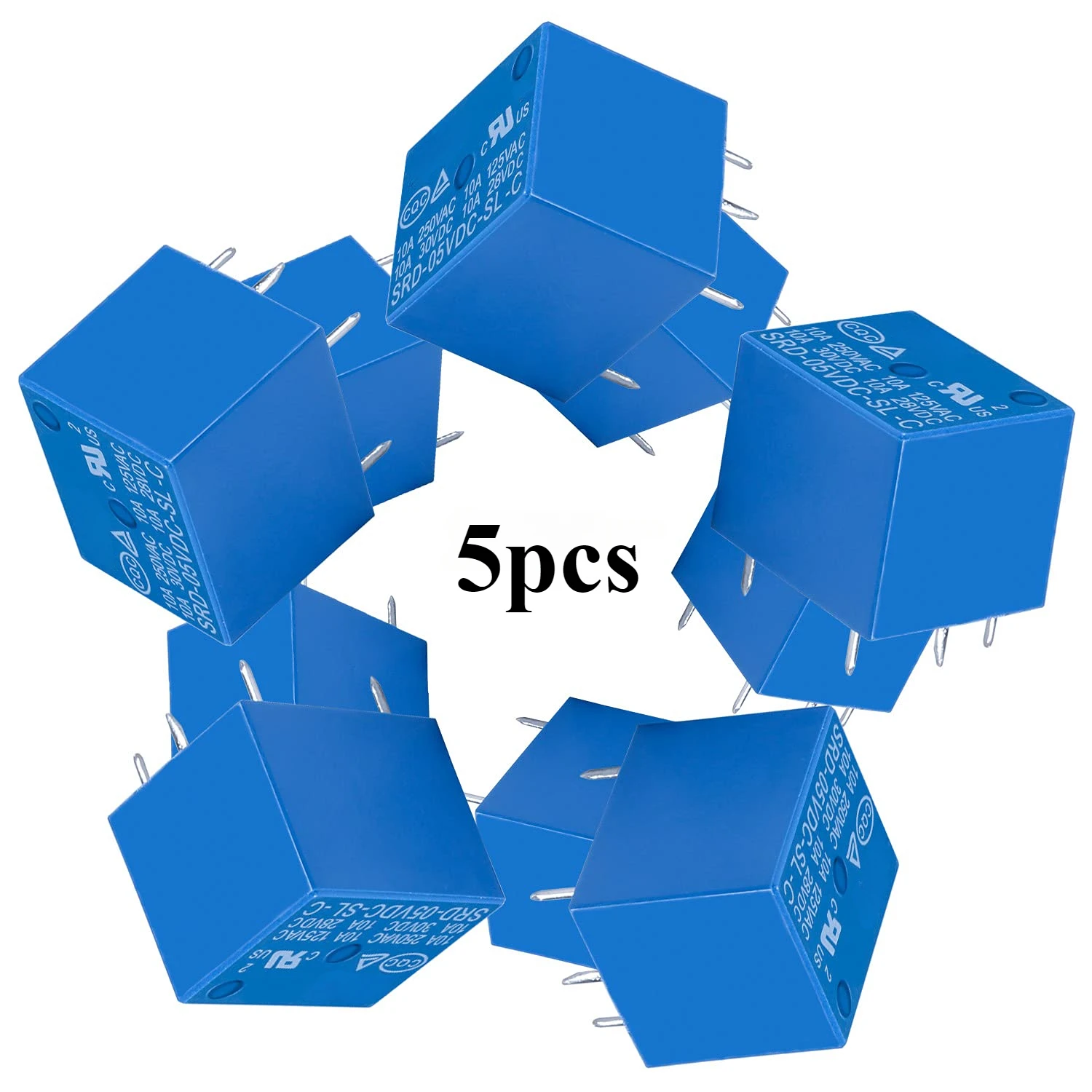 5Pcs Mini Power Rel… - image