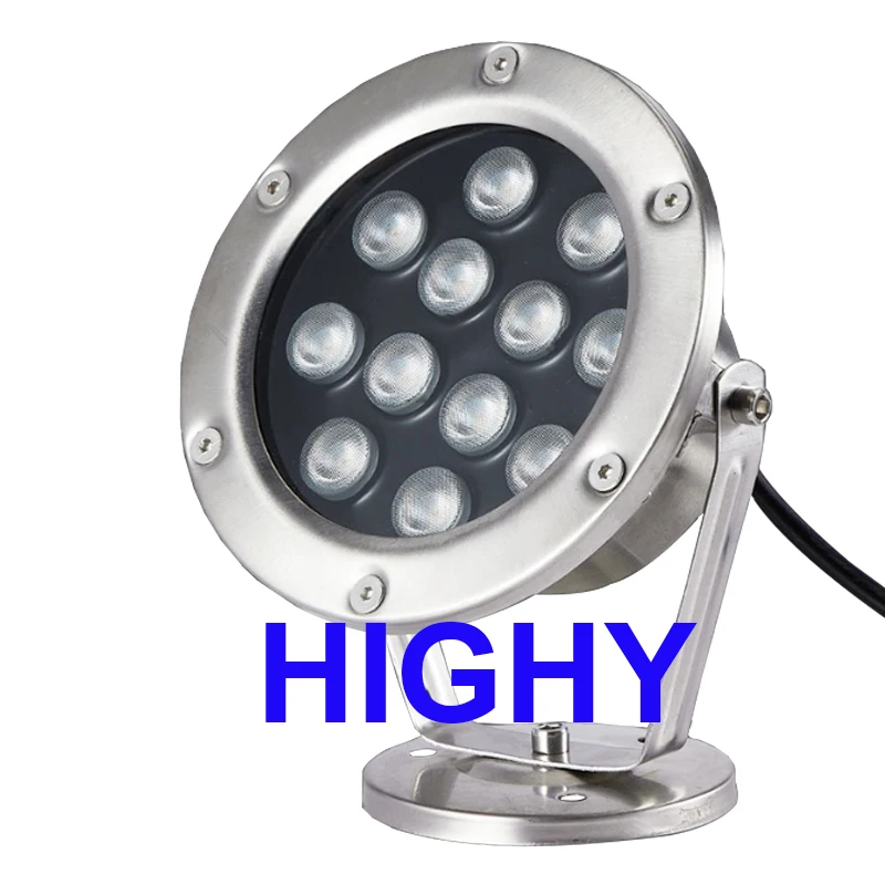 IP68 LED Underwater Light 3W 6W 9W 12W 18W 24W 36W RGB Night Lamp Outdoor Garden Swimming Pool Party Landscape DC 12V 24V