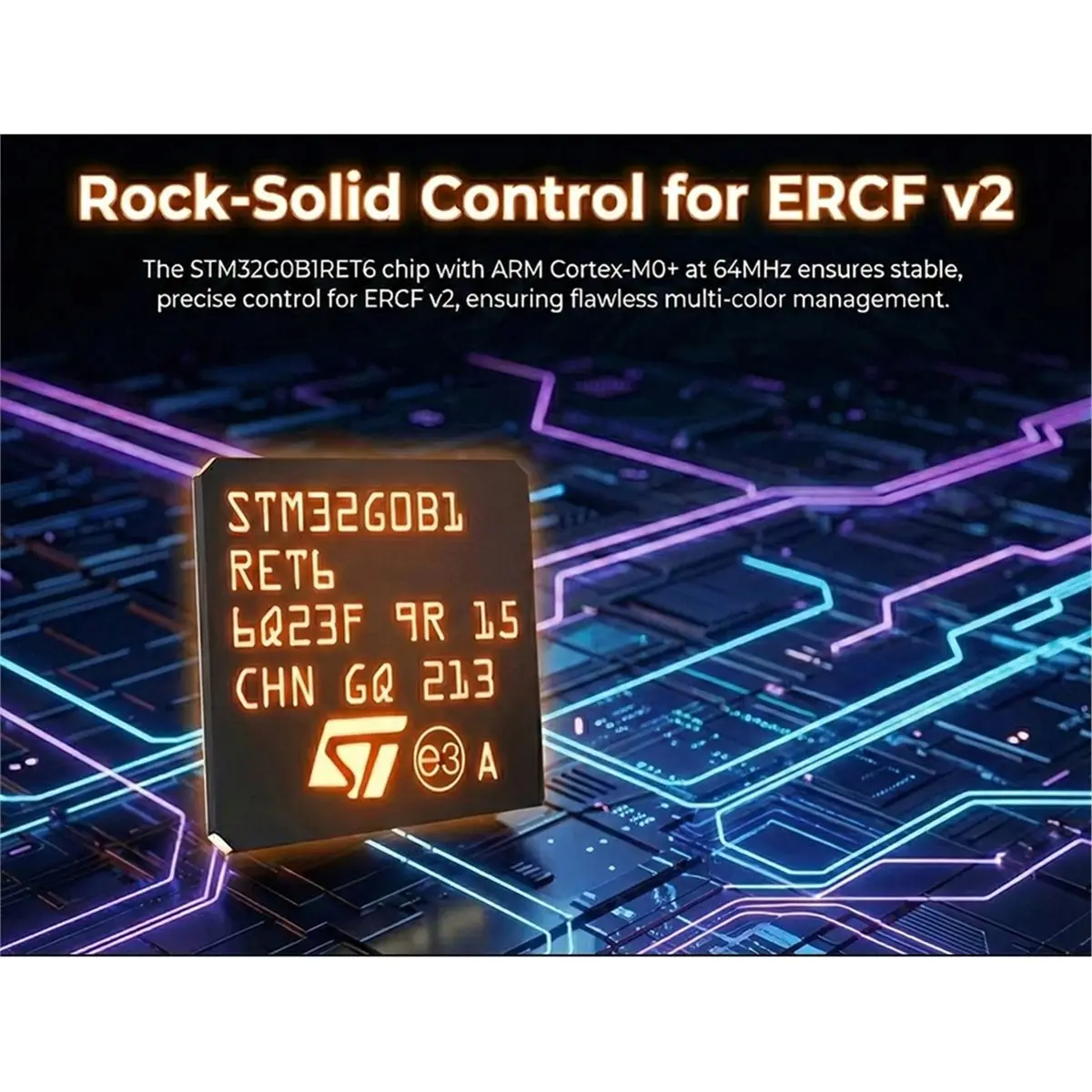 NEW FACTORY~Chameleon X5 Motherboard ERCF QuattroBox MMU System Board Hot Air Drying Support Support with USB/CANBUS Communicati