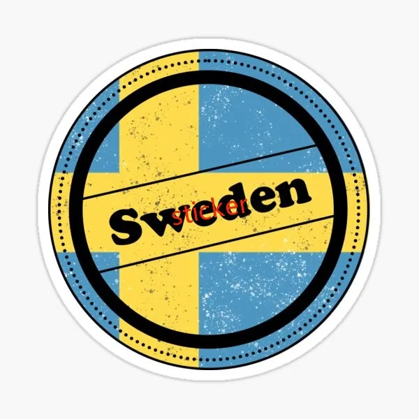 

Sweden Decal JDM Off-road Rear Windshield Trunk Decoration Funny Car Sign Window Car Trunk Stickers Car Accessories
