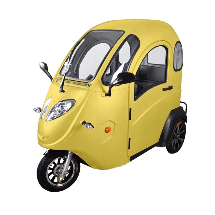 Cheap 60V Cargo EEC Tricycles 3 Wheel Electric Adult Elderly Electric Vehicle Steel 32 Closed Electric Citicoco 3 Vhels 5 T 40km