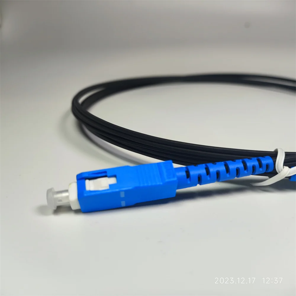 FTTH Fiber Opitc patch Cord SM Dorp Cable 1m 2m Indoor SC UPC to SC UPC FRP Fiber optical Cables non-metal reinforcement materi