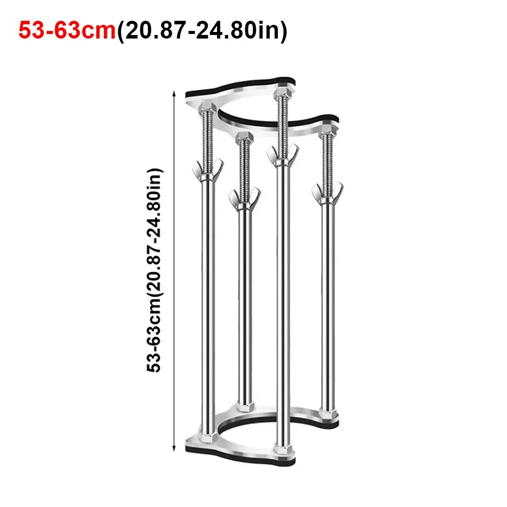 

1Pcs Adjustable Undermount Sink Bracket Set Easy Installation Portable Sink Support Legs Antislip Support Repair Kit