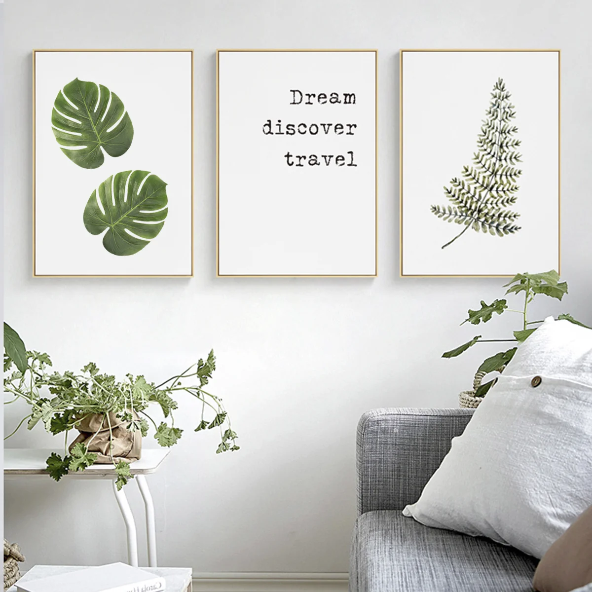 

35X29Cm Artificial Monstera Leaves Green Fake Tropical Plants For Home Decor Office Cafe Diy Decoration Simulation Foliage