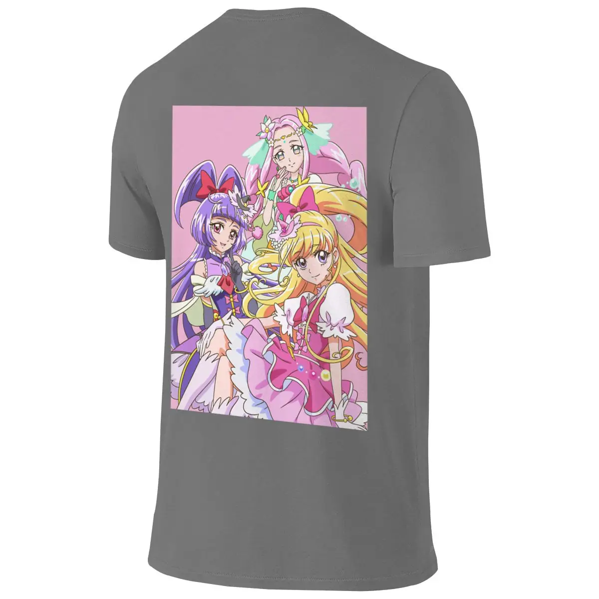 Pretty Witches Literary Reversible T-shirt Niche Trendy Brands Inner Layer For Spring And Autumn Men's T-shirts
